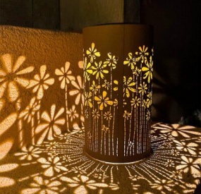 Corten Steel Outdoor Lighting